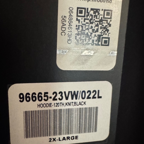 Harley Davidson 120th Anniversary Hoodie with Zipper NWT XXL - Picture 8 of 8